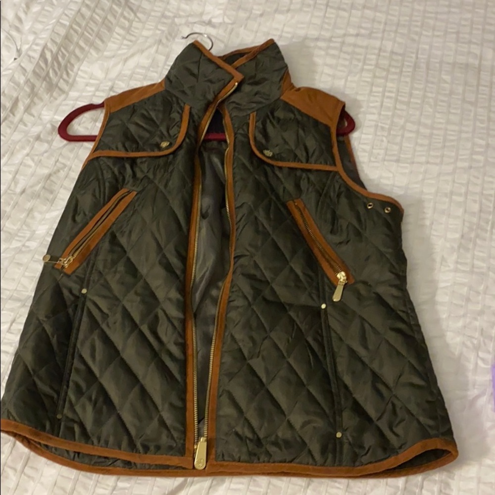 Vince camuto quilted vest